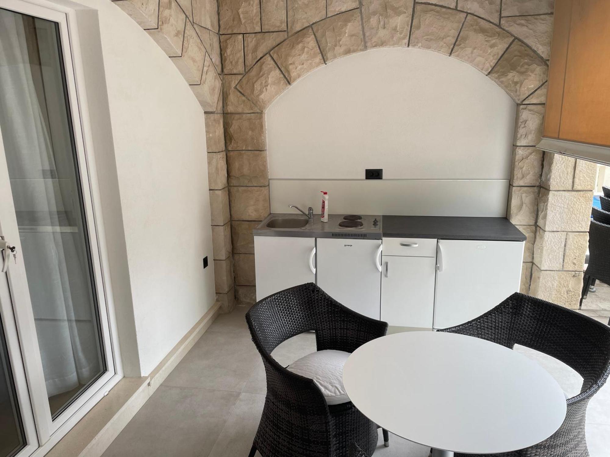 Apartments Plavi Val Baška Voda エクステリア 写真